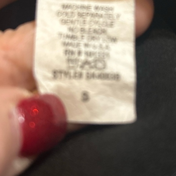 Charlotte Russe Black split mini  Skirt y2k - Picture 5 of 5